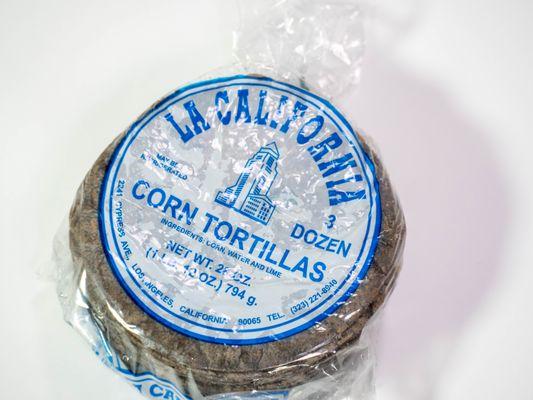 Blue Corn tortillas made of 100% blue corn. NO FOOD COLORING