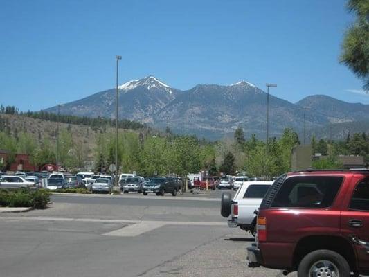 The view from our office. This is why we love Flagstaff!