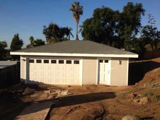 Garage Shop Built By Freidin Design and Construction 2011