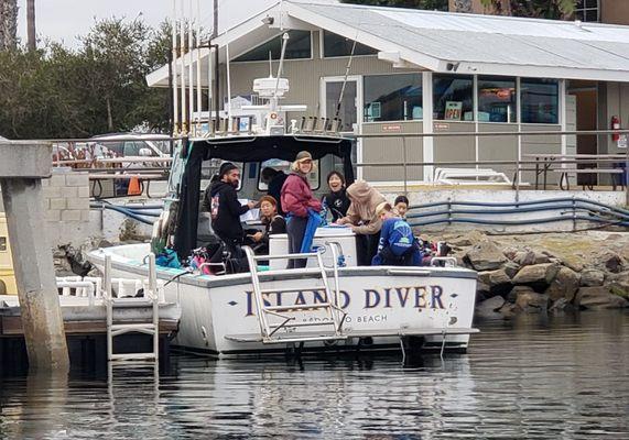 Island Diver, dive vessel