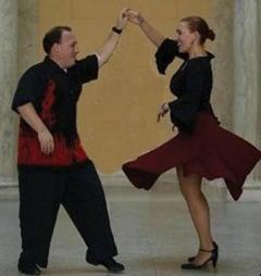 Lee and Christine of Beginning Ballroom featured as house dance instructors for "After Hours" at the Walters Art Museum