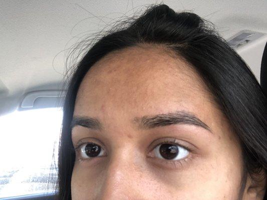 Eyebrow threading by Preet ($13)