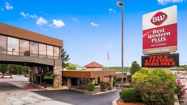 Exterior view - Your comfort comes first at Best Western Plus Landing View Inn & Suites.