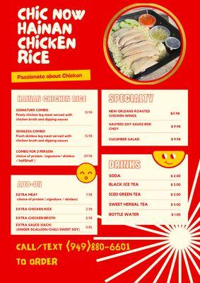 Chic Now Hainan Chicken Rice