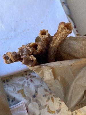 Churros rellenos !!!