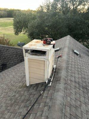 chimney cleaning