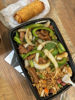 Mongolian Beef & Fried Rice