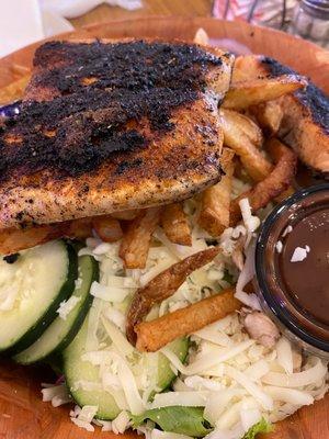 Blackened Salmon Salad