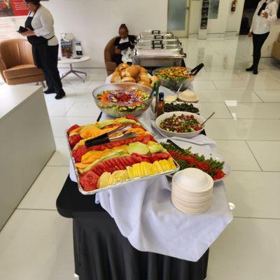 Nice spread set up for the guests invited to test drive the new Masersti line-up !! :)