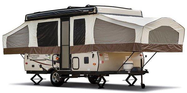 Pre-owned Popup campers in stock