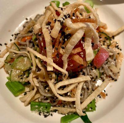 Enlightened Pacific Poke Soba Noodles