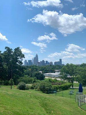 Beautiful view of the Charlotte skyline