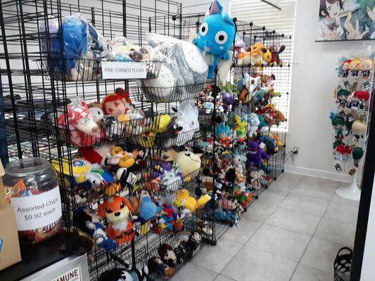 Anime plush!  Lots of Pokemon to choose from.