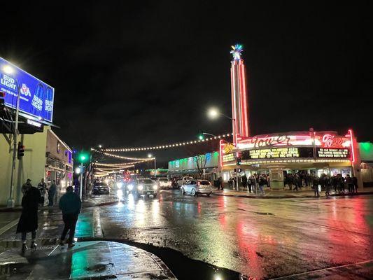 Rainy night