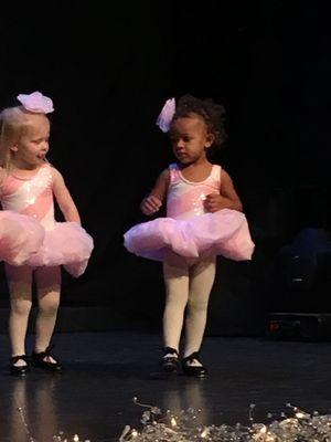 Twinkle stars perform at the winter recital!