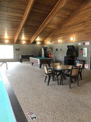 Game Area, with pool table