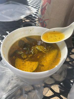 Sopa De Gallina India Gallina Asada