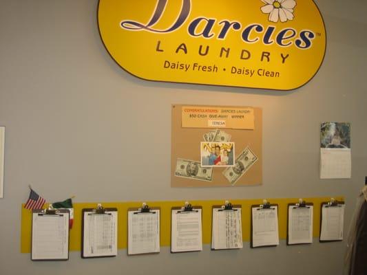 Darcies Laundry - Our industry recognized system and processes ensure your experience is always positive.