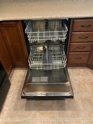 Dishwasher spotless