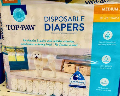 they sell dog diapers