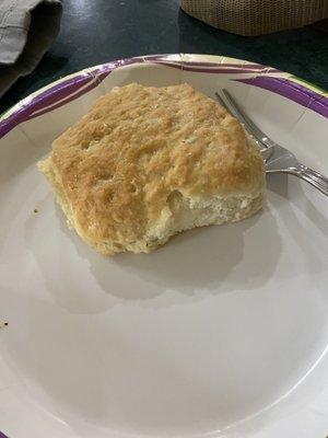 Awesome biscuits in the mornings