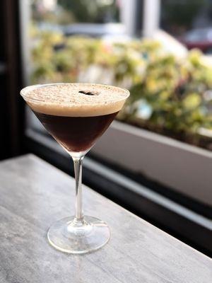 Espresso Martini  Make sure you check your bill. The pricing is $2 more than what is listed on the menu