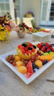 More fruit plates