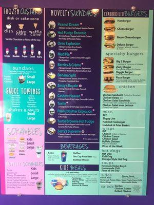 Menu Board