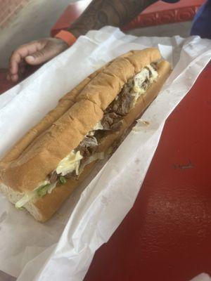 Whole steak Philly