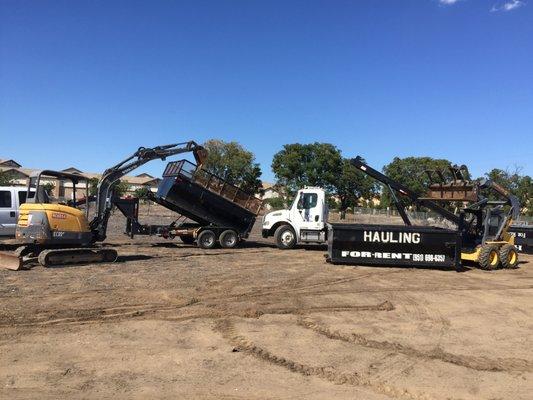 Junk hauling and Trash removal