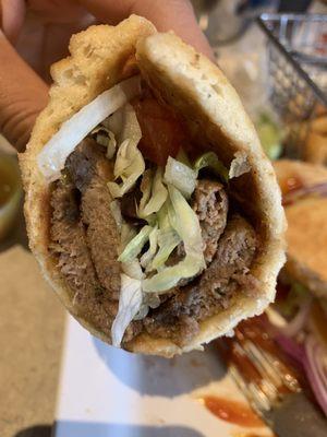 Cross-section of gyro