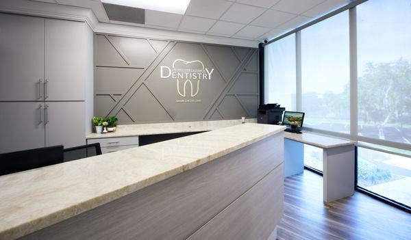 Orlando Family & Cosmetic Dentistry Reception Room