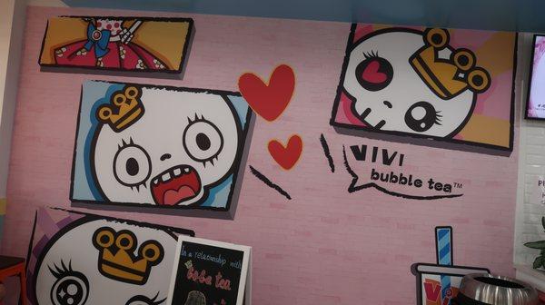 VIVI Bubble Tea Interior