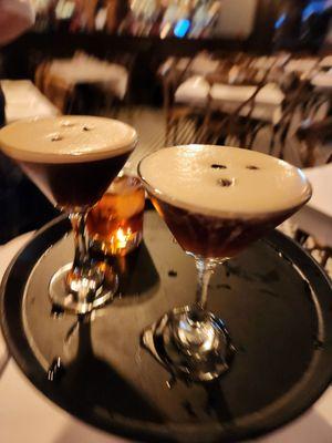 Cocktails - including decaf espresso martini!