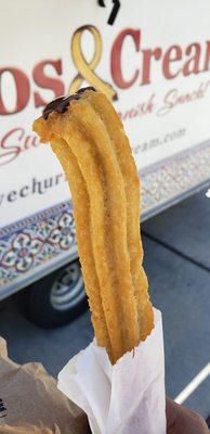 Churro with Nutella was AMAZING