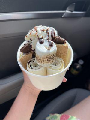 S'mores ice cream