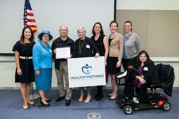 Healthy Mothers Workplace Awards