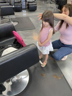 Children's haircut