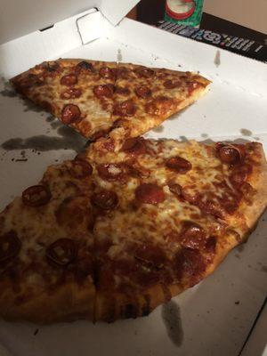 Pepperoni and onions