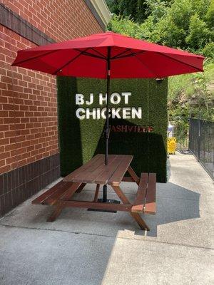 Outside BJ Hot Chicken