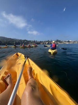 Headed towards the sea caves