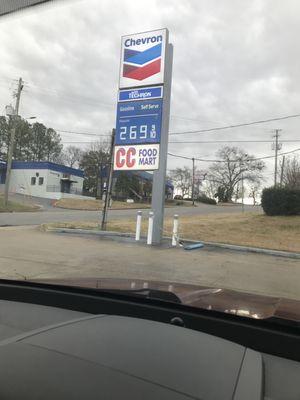 My favorite spot for gas