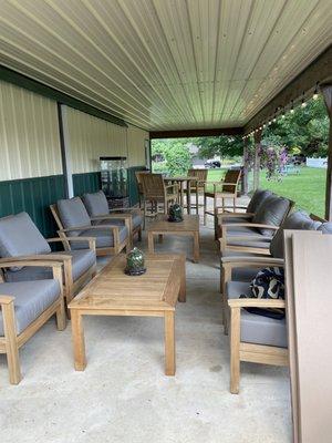 Locally made patio furniture