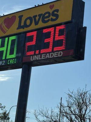 Not me gate-keeping: by far the best price I've seen for gas across 2 states this weekend 12/8/24 at 1500