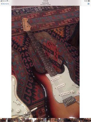 Vintage 1960s Fender Strats