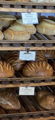 The sesame makes great toast. Wish we had bought two loaves. Anyone coming to Montrose soon?