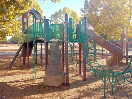 Another view of the empty playground