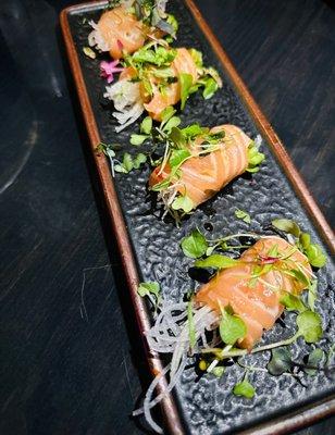 Salmon crudo