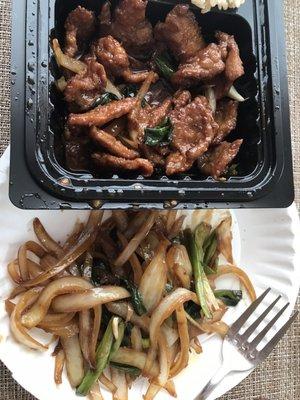 Just ordered Mongolian Beef, should had ordered a whole onion instead ! Really Blue Bay, where's the beef ? No more orders!