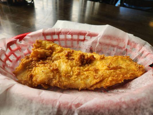 8oz Fried Haddock fillet. Excellent!